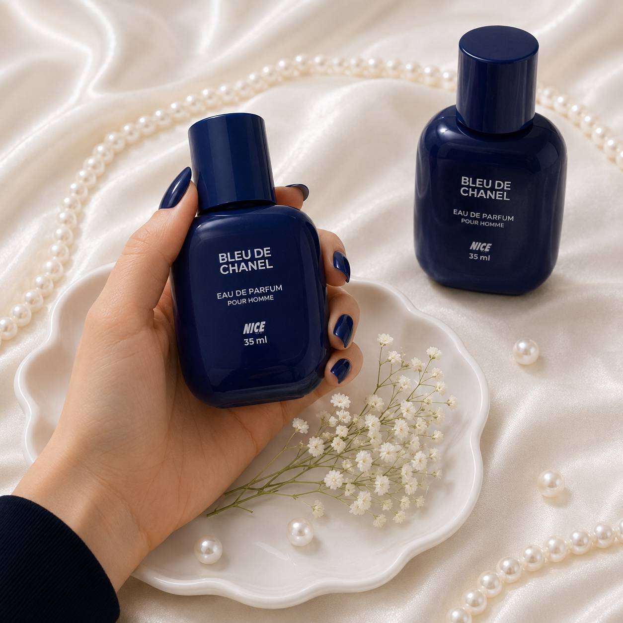 عطر جیبی مردانه نایس پاپت مدل Blue De Chanel