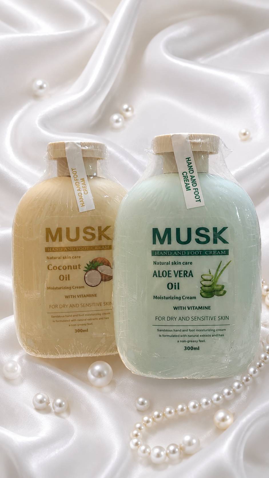 کرم دست و پا MUSK | حجم ۳۰۰ میل وارداتی