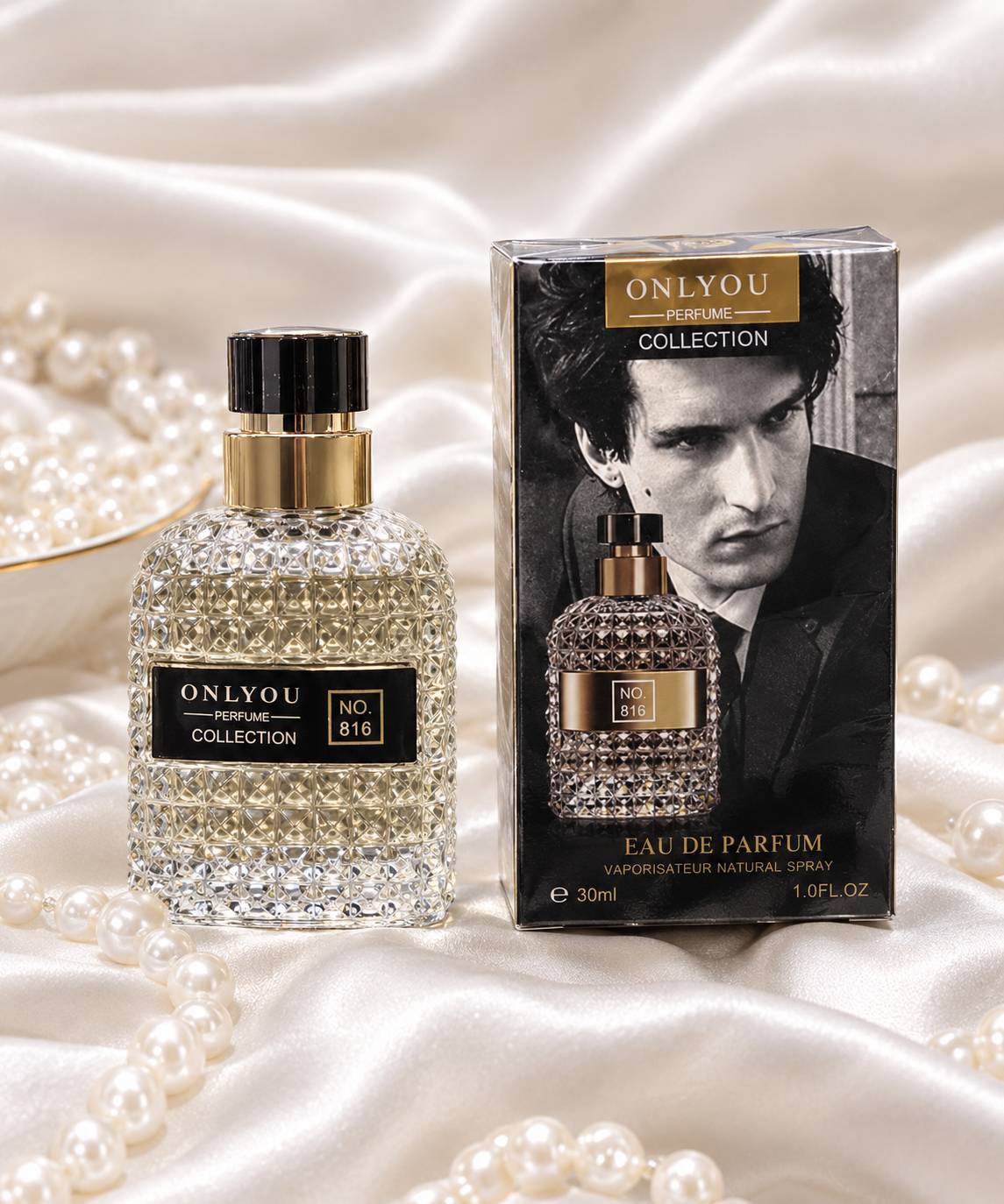 عطر مردانه ONLYOU Collection No. 816 – رایحه الهام‌گرفته از Valentino Uomo – میل30